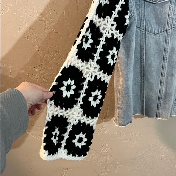 Bohme Denim and Crochet Jacket - Picture 3 of 6